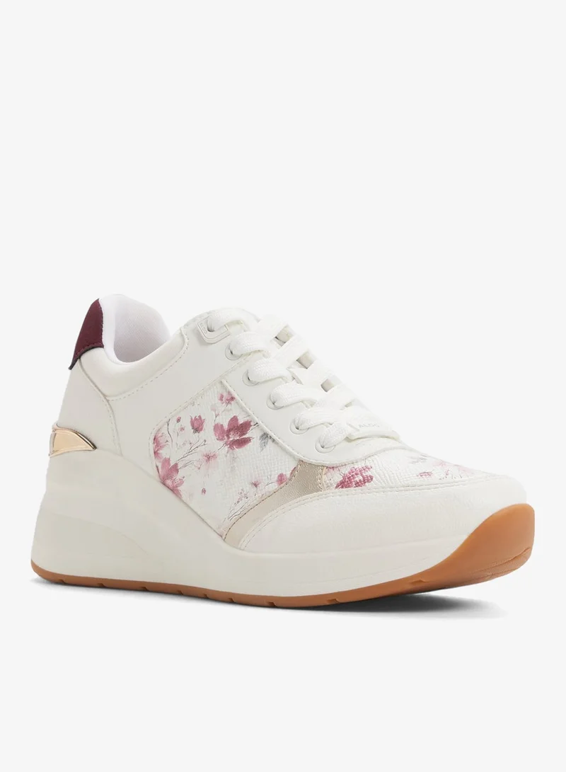 ALDO  ICONISTEP Printed Mid Top Sneakers for Women | Best Price UAE